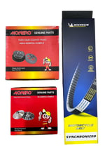 ARORA CAPPUCİNO 50 cc 80 cc MONERO ÖN VARYATÖR + ARKA DEBRİYAJ + PERFORMANSLI MICHELlN KAYIŞ SET [+ 10 HIZ ]