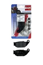 BAK ORGANİK ARKA BALATA TAKIMI CF MOTO SR 250 / NK 250 / CL-X 250 / BENELLİ BN 125 / HONDA CRF 250