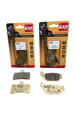 BAK SEMİ SİNTERLİ ÖN BALATA + ARKA BALATA TAKIMI CF MOTO SR 250 / NK 250 / CL-X 250 [ 10 Bin Km + ]