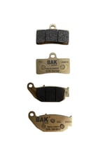 BAK SEMİ SİNTERLİ ÖN BALATA + ARKA BALATA TAKIMI CF MOTO SR 250 / NK 250 / CL-X 250 [ 10 Bin Km + ]