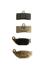 BAK SEMİ SİNTERLİ ÖN BALATA + ARKA BALATA TAKIMI CF MOTO SR 250 / NK 250 / CL-X 250 [ 10 Bin Km + ]