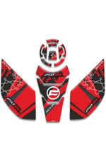 CF MOTO 250SR TANK PAD SET KIRMIZI [ 2021-2026 ]