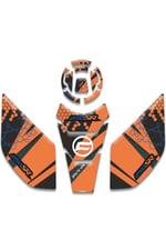 CF MOTO 250SR TANK PAD SET TURUNCU [ 2021-2026 ]
