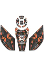 CF MOTO 250SR TANK PAD SET TURUNCU [ 2021-2026 ]