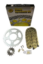 CF MOTO NK 250 - SR 250 ÖN 14 T + ARKA 41T DİŞLİ + SFR ORİNGLİ [520H x 106 L] ZİNCİR SET