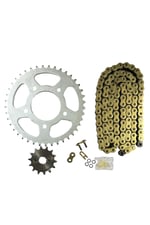 CF MOTO NK 250 - SR 250 ÖN 14 T + ARKA 41T DİŞLİ + SFR ORİNGLİ [520H x 106 L] ZİNCİR SET
