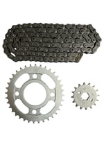 CG PERFORMANSLI ZİNCİR DİŞLİ SETİ - ÖN 16T + ARKA 36T + SFR ZİNCİR 428H x 110L CG - KUBA ÇİTA
