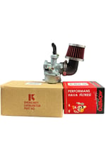 CUB SHENGWEY 100 cc KARBÜRATÖR + 35 mm AÇIK HAVA FİLTRESİ SET CUB - SFC - EGE - KASIRGA
