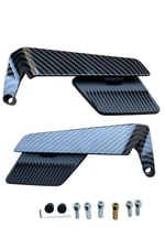 GİDON ÜSTÜ H2 KANAT AYNA KARBON KAPLAMA GENİŞ AÇI PCX - DRİFT L - AYNA GİRİŞİ OLAN TÜM MOTOSİKLETLER