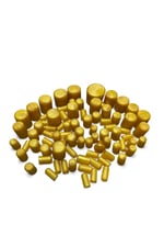 GOLD MOTOSİKLET VİDA KAPAĞI SETİ - SİLİKON TAPA SETİ - 80 ADET - UNİVERSAL - CG - CUB - DRİFT
