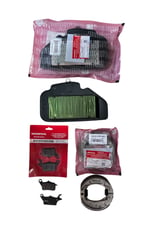 HONDA ACTİVA 125 ORJİNAL ÖN BALATA + ARKA BALATA + HAVA FİLTRESİ BAKIM SETİ