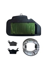 HONDA ACTİVA 125 ORJİNAL ÖN BALATA + ARKA BALATA + HAVA FİLTRESİ BAKIM SETİ
