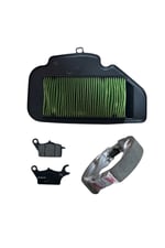 HONDA ACTİVA 125 ORJİNAL ÖN BALATA + ARKA BALATA + HAVA FİLTRESİ BAKIM SETİ
