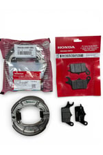 HONDA DİO - ACTİVA 125 ORJİNAL FREN BALATA TAKIMI ÖN BALATA + ARKA BALATA TAKIM