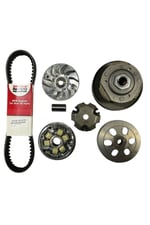 HONDA DİO ÖN VARYATÖR + ARKA DEBRİYAJ + BANDO SOĞUTUCULU KAYIŞ SET