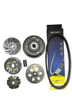 HONDA DİO ÖN VARYATÖR + ARKA DEBRİYAJ + MICHELlN SOĞUTUCULU KAYIŞ SET