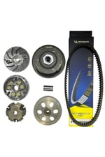 HONDA DİO ÖN VARYATÖR + ARKA DEBRİYAJ + MICHELlN SOĞUTUCULU KAYIŞ SET