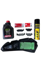 HONDA PCX 2025/2026 ASK ÖN + ARKA BALATA + HAVA FİLTRESİ + MOTUL SCOOTER EXPERT YAĞ + BALATA SPREYİ