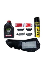 HONDA PCX 2025/2026 ASK ÖN + ARKA BALATA + HAVA FİLTRESİ + MOTUL SCOOTER EXPERT YAĞ + BALATA SPREYİ