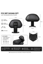 HONDA PCX SIRT DAYAMA - PCX SISSY BAR HONDA PCX 2021/2022/2023/2024/2025/2026 [PCX TÜM YILLAR UYUMLU]