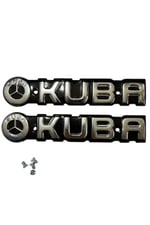 KUBA CG MOTOSİKLET DEPO YAZISI SİYAH SAĞ SOL İKİ TARAF İÇİN (4 TANE VİDASI DAHİLDİR)