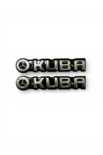 KUBA CG MOTOSİKLET DEPO YAZISI SİYAH SAĞ SOL İKİ TARAF İÇİN (4 TANE VİDASI DAHİLDİR)