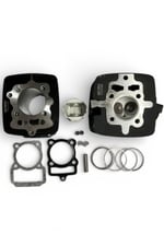 KUBA ÇİTA 200cc SİLİNDİR + ÜST KAPAK SET SİYAH/SİLİNDİR 13 PERNO[65,5mm][YÜK:69 mm]+KAPAK [DQ SUBAP]