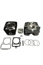 KUBA ÇİTA 200cc SİLİNDİR + ÜST KAPAK SET SİYAH/SİLİNDİR 13 PERNO[65,5mm][YÜK:69 mm]+KAPAK [DQ SUBAP]