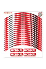 MONDİAL DRİFT L JANT ŞERİDİ KIRMIZI