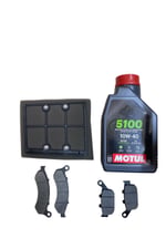 MONDİAL DRİFT L ÖN + ARKA BALATA TAKIMI + HAVA FİLTRESİ + MOTUL 5100 YAĞ + BALATA SPREYİ BAKIM SETİ