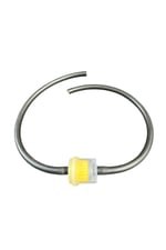 MOTOSİKLET BENZİN FİLTRESİ + BENZİN HORTUMU SİYAH SET / HORTUM BOY 25+25 cm / CG - CUB - SCOOTER