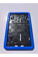 MOTOSİKLET ÇERÇEVELİ PLAKALIK MAVİ UNİVERSAL