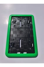 MOTOSİKLET ÇERÇEVELİ PLAKALIK YEŞİL UNİVERSAL