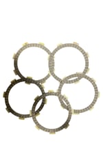 MOTOSİKLET DEBRİYAJ BALATASI CG - DRİFT L - YBR - CBF - TK03 [5 Lİ SET]