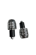 MOTOSİKLET DİAMOND MODİFİYE GİDON TAPASI [GİDON TOPUZU] GRİ [NİKEL] UNİVERSAL - PCX - CG - SCOOTER VB.