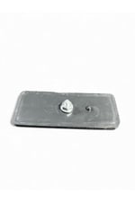 MOTOSİKLET DİKDÖRTGEN REFLEKTÖR SARI 5 mm 9x3 cm