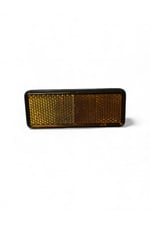 MOTOSİKLET DİKDÖRTGEN REFLEKTÖR SARI 5 mm 9x3 cm