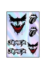 MOTOSİKLET JOKER HOLOGRAM ÇOKLU STİCKER