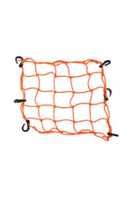 MOTOSİKLET KASK FİLESİ [ AHTAPOT ] TURUNCU 6 KANCALI 35 x 35 cm