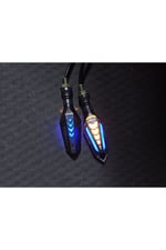 MOTOSİKLET LED SİNYAL KAYAR MODLU 2 ADET [TAKIM] UNİVERSAL - CG - KUBA ÇİTA - DRİFT L - MH DRİFT - CUB