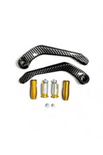 MOTOSİKLET MANET KORUMA KARBON GOLD ( SARI ) - UNİVERSAL - PCX - DİO