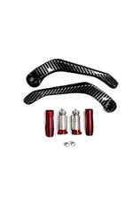 MOTOSİKLET MANET KORUMA KARBON KIRMIZI - UNİVERSAL - PCX - DİO