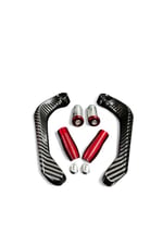 MOTOSİKLET MANET KORUMA KARBON KIRMIZI - UNİVERSAL - PCX - DİO
