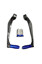 MOTOSİKLET MANET KORUMA KARBON MAVİ - UNİVERSAL - PCX - DİO