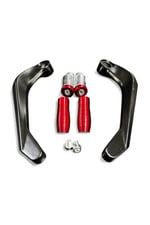 MOTOSİKLET MANET KORUMA SİYAH KIRMIZI - UNİVERSAL - PCX - DİO