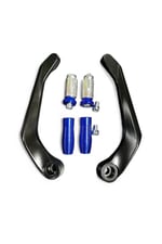 MOTOSİKLET MANET KORUMA SİYAH MAVİ - UNİVERSAL - PCX - DİO