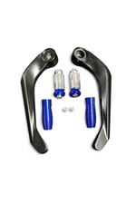 MOTOSİKLET MANET KORUMA SİYAH MAVİ - UNİVERSAL - PCX - DİO