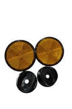 MOTOSİKLET ÖN REFLEKTÖR TAKIM SARI KT - CG - KUBA ÇİTA - TK 03 [ KEDİ GÖZÜ ]