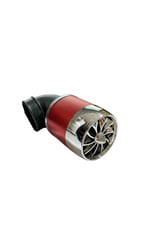 MOTOSİKLET PERFORMANSLI AÇIK HAVA FİLTRESİ MODİFİYE KIRMIZI 35/38/40/42/44/46mm UNİVERSAL - SCOOTER - CG - CUB - KUBA ÇİTA