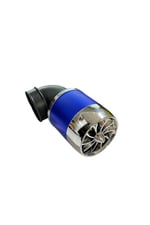 MOTOSİKLET PERFORMANSLI AÇIK HAVA FİLTRESİ MODİFİYE MAVİ 35/38/40/42/44/46 mm UNİVERSAL - SCOOTER - CG - CUB - RACİNG